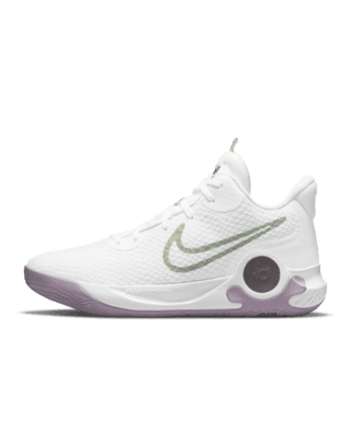 Nike KD Trey 5 IX White Light Purple Men's - DJ6921-100